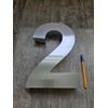 Números para CASA 3D- Inoxidables- Grandes- 30 cm de altura-