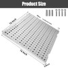 JMSMSH 16"x16"x0.8" Aluminum 6061 Fixture Plate Custom CNC Machining Manufacturing