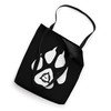 Therian fox paws symbol sign quadrobics otherkin Tote Bag