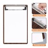 DONGLI 10 Pack Mini Clipboard A6,Clip Board with Low Profile