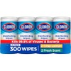 CLOROX Clorox Disinfecting Wipes Value Pack, Bleach Free Cleaning Wipes,