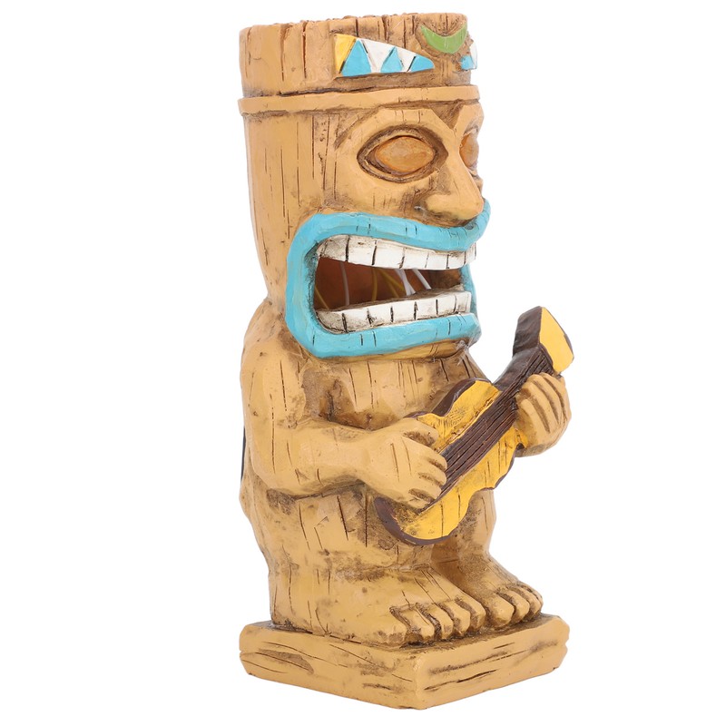 Totem Statues Solar Light Resin Garden Solar Light Ornament For