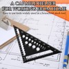 Set Square Carpentry, Set Square, Carpenters Square, Rafter Square with