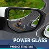 PIT66 Right Passenger Side Door Mirror Compatible with Honda Civic