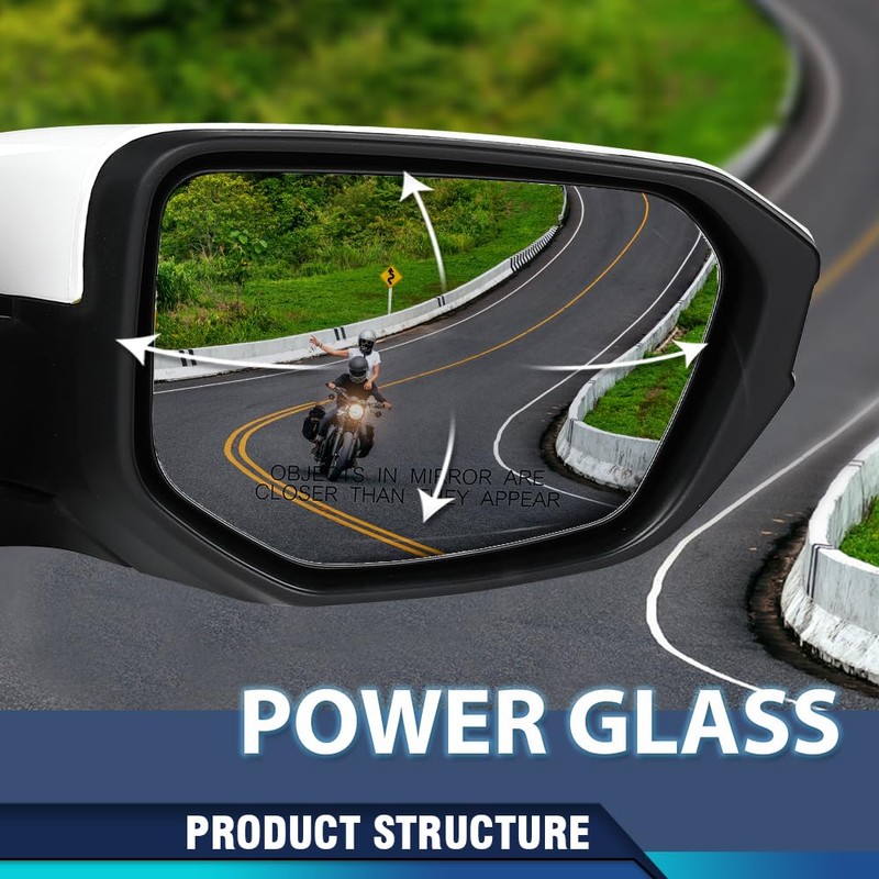 PIT66 Right Passenger Side Door Mirror Compatible with Honda Civic