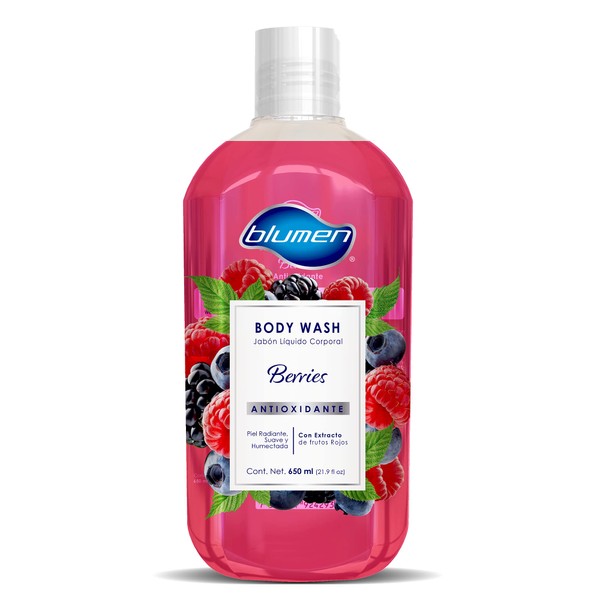 BLUMEN BODY WASH BERRIES 650ML