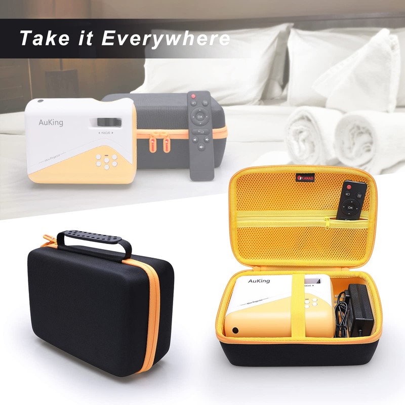 XANAD Hard Case for AuKing Mini Projector(2023 Upgraded)- Carrying Storage