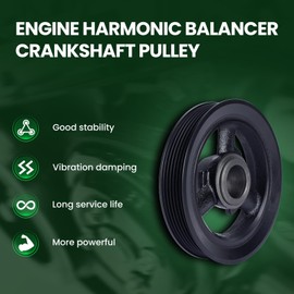 MOCA 594-784 Harmonic Balancer Compatible with 2005-2008 for Mini Cooper R52 L4 1.6L, 2002-2006 for Mini Cooper R50 L4 1.6L