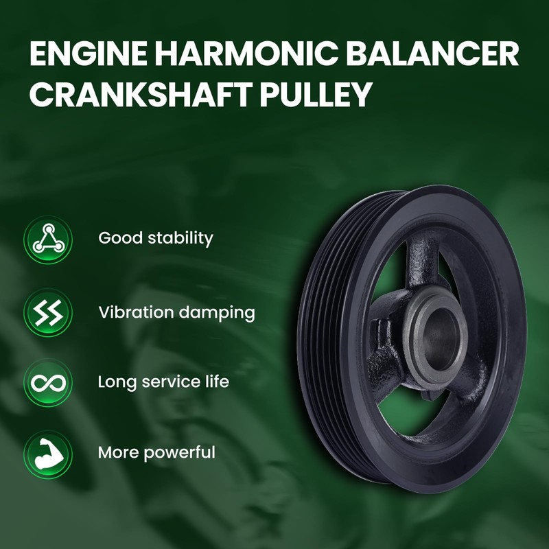 MOCA 594-784 Harmonic Balancer Compatible with 2005-2008 for Mini Cooper