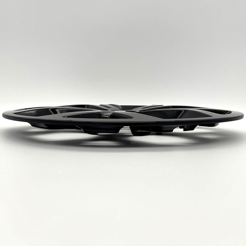 17" Gloss Black Wheel Skins for Jeep Compass Sport/Latitude 2024-2025