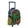 Mochila con Ruedas Azul Diseño 3D de Dinosaurio Chenson Korav