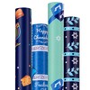Hanukkah Wrapping Paper (4 Rolls, 93 sq. ft. ttl) Menorahs,