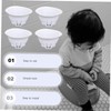 Outanaya 10pcs Anti-odor Toilet Bathroom Deodorizer Odor Prevention High Elasticity