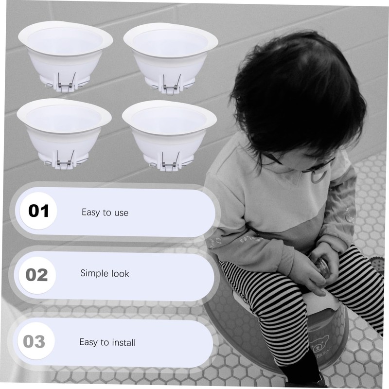 Outanaya 10pcs Anti-odor Toilet Bathroom Deodorizer Odor Prevention High Elasticity