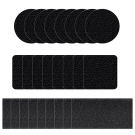 24 Pairs Rug Grips, Double-Sided Anti-Curl Carpet Clips for Carpeted Floors, Washable & Reusable 5cm x 5cm Rug Holders, Ideal for Various Carpets