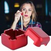 MUNEFE Pool Cues Chalk Holder, Aluminum Portable Cues Tip Chalk