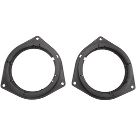 Aswalling 6.5Inch Front Rear Door Stereo Speaker Mat Adapter Wire Mount Plugs Plates Bracket Spacers Ring for 09-21