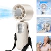 Portable Handheld Turbo Fan 5 Speeds Adjustable Rechargeable 4000mAh Cooling