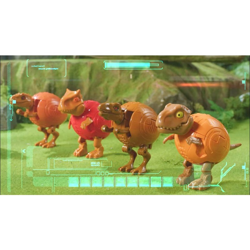 Sbabam s.r.l. Dino Transbot - Pack of 3 Bags with