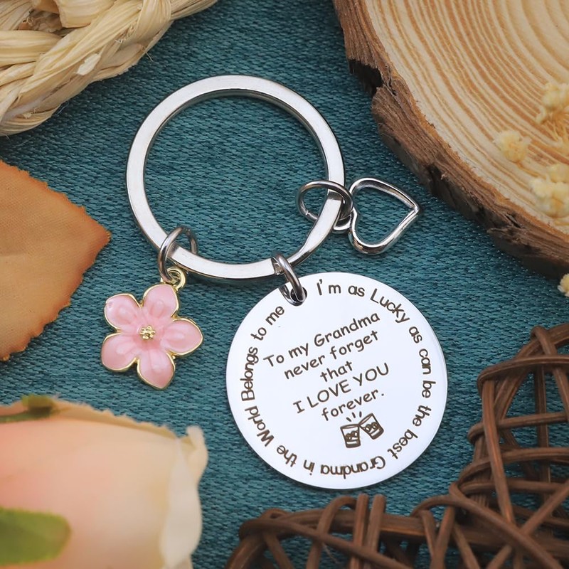 Grandma Christmas Gifts Grandma Gifts Keyrings Mothers Day Gifts For