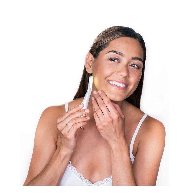 Lighted Facial Hair Remover and Exfoliator