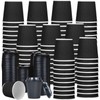 100 Set Espresso Cups, 4oz Disposable Espresso Shot Cups with