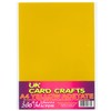 A4 Yellow Acetate 200 Micron X 5 Sheets - UK