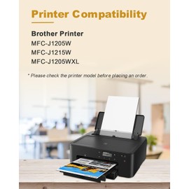 LC404 Ink Cartridge Replacement for Brother LC404 LC-404 Work for MFC-J1205W MFC-J1215W Printer