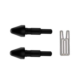 KEITE Active Pen Nibs Replacement for Dell Premier Active Pen Nibs PN7320a PN5122W PN9315A PN7522A Touch Pen Stylus (2PCS), Black