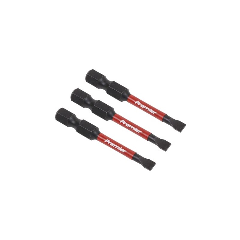 Sealey AK8226 3pc 50mm Slotted 4.5mm Impact Power Tool Bit