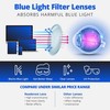 Readerest Blue Light Blocking Reading Glasses, UV Protection, Extra Wide
