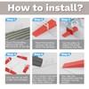 Tile Leveling System Kit, 600pcs Tile Leveler Spacers Clips+150pcs Reusable