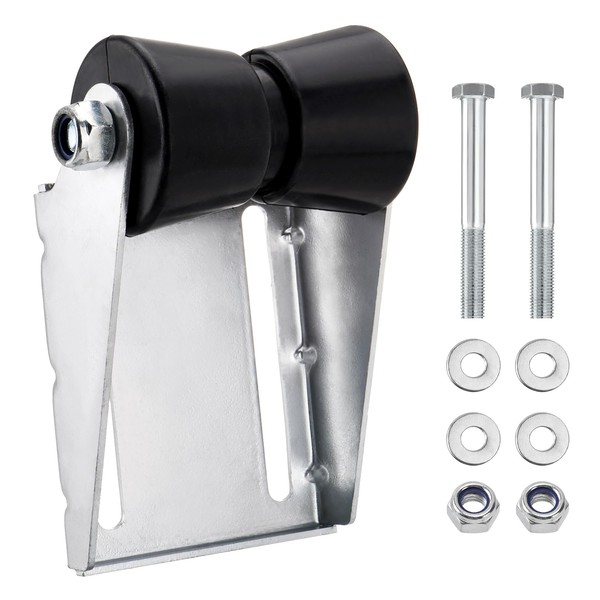 Venussar 5" Boat Trailer Rollers with Brackets Keel Roller Assembly