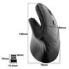 2.4G wireless vertical mouse ergonomics vertical mouse office game mouse