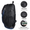 WATERFLY Foldable Backpack Hiking Backpack 30L: Lightweight Daypack with Wet