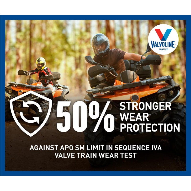 Valvoline 4-Stroke Powersport Full Synthetic Motor Oil 1 Quart
