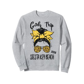 Girls Trip Siesta Key Beach 2026 Vacation Girls Weekend Sweatshirt