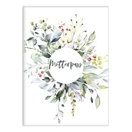 Maternity Log Cover for German Maternity Log | High-Quality Cover for Your Maternity Log | Maternity Log Cover | Pregnancy Gifts | Green