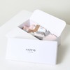 Hazzys (대구신세계)선물추천 컬러 배색 여성 발목 양말 3종 세트 HISS4F004WT