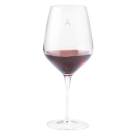 THINGS REMEMBERED Engraved Luigi Bormioli Monogram Atelier Red Wine Glass (Free Customization)