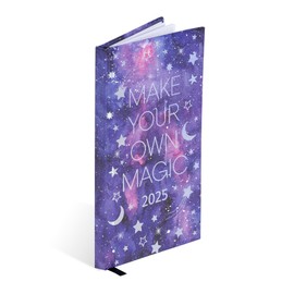 2025 Diary Planner Organiser Week to View Diaries Full Year Planner for Teacher Home School Office SLIM Size - 16cm x 9cm (Make Your Own Magic)