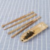 4 Pieces Tea Set Bamboo Natural Bamboo Tea Set Teaspoon