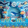 3 Pack Under The Sea Tablecloth Ocean Animals Table Cover