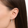 Thomas Sabo CR704-051-14 Women's Single Hoop Earrings Infinity Zirconia 925
