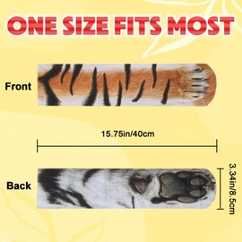 Givurao Funny 3D Animal Paw Socks, 3D Print Animal Feet Pattern Novelty Socks Unisex Animal Paw Crew Socks for Women Men White Elephant Gag Gifts Birthday Party Favors Christmas Stocking Stuffer