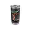Worm Composter for Sustainable Soil Enrichment Fans Stainless Steel Insulated