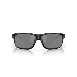 Oakley Men's OO9470 Gibston XL Rectangular Sunglasses, Matte Black/Prizm Black, 62 mm