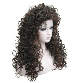 Aimole Synthetic Heat Resistant Hair Long Curly Wigs Cosplay Women Wig