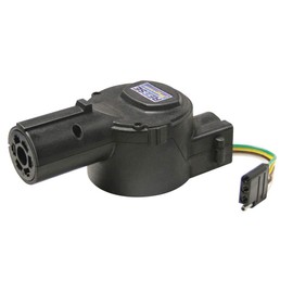 Reese Towpower 78007 7-Way Round to 4-Way Flat Retractable Wiring Adapter,Regular