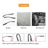 ZEALMAX 1 Pair Eyeglass Replacement Temples Eyeglass Temples for Eyeglass